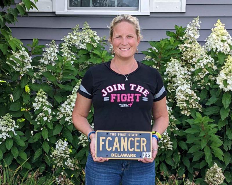 Milton woman wins federal suit over vanity license plate