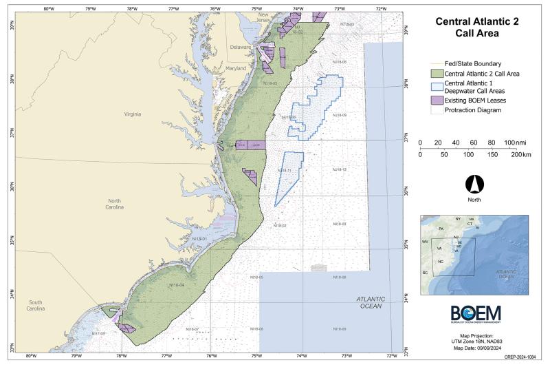 Input sought on possible offshore locations in Central Atlantic